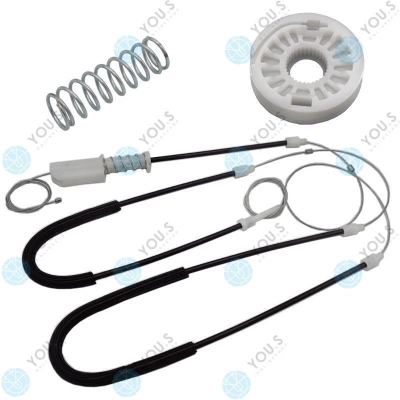 For Audi A4 Cabriolet (B6, B7) Window Regulator Repair Kit Cable Front Left New - Image 1 of 1