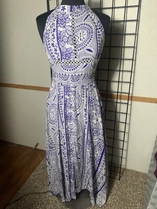 Jaase Halter Maxi Dress Women's Size S - Picture 1 of 6