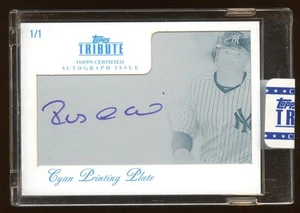 2012 TRIBUTE ROBINSON CANO 1/1 MASTERPIECE AUTOGARPH AUTO YANKEES MARINERS MVP ? - Picture 1 of 1