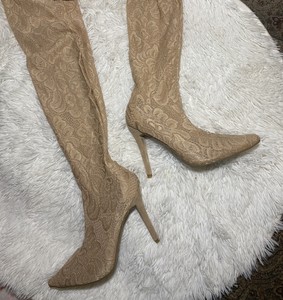 anne michelle thigh high boots