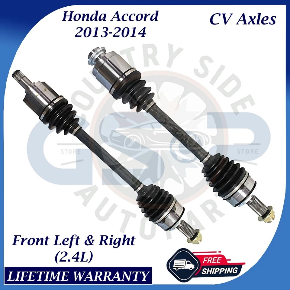 Ejes CV delanteros GSP OEM para Honda Accord 2013-2014 2,4 L garantía de por vida Foto 1 de 4