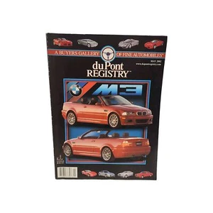 DuPont Registry Magazine May 2002 BMW E46 M3 Fine Automobile Buyer's Guide - Picture 1 of 3
