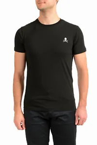 Philipp Plein Men's Black Short Sleeve Logo Print Crewneck T-Shirt - Picture 1 of 8