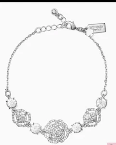 $99 kate spade crystal rose bracelet - Picture 1 of 4