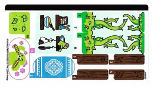 LEGO STABLE OF DREAM CREATURES 71459 STICKER SHEET ONLY from set New & Genuine - Picture 1 of 1
