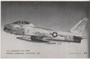 Arcade Karte - FJ-2 Fury - Nr. American Aviation, Inc - Marines #45 - Bild 1 von 1