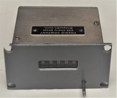 PRESIN COMPANY IVO F160.55 COUNTER 24V INDUSTRIAL SURPLUS UNTESTED  - Image 1 of 2