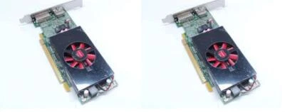 2 tarjetas gráficas de video Dell AMD Radeon HD 8570 1 GB DDR3 DVI DisplayPort PCIe x16 Foto 1 de 4