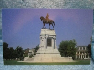 General Robert E Lee Statue Postcard - Picture 1 of 2