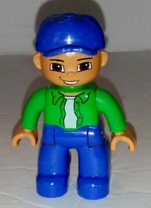 Lego Ville DUPLO Ersatz MAN grünes Hemd Zoo Autowäsche 47394pb0087 - Bild 1 von 4