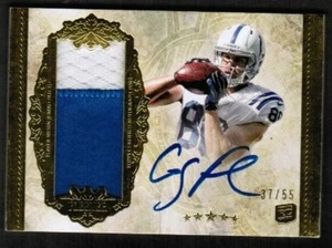 2012 Topps Five Star Rookie Patch Gold #177 Coby Fleener Auto #/55 (ref 23910) - Picture 1 of 2