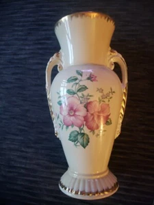 Rare Fine China Vase Spaulding China 10" High 4" In Diameter - Picture 1 of 8