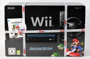 Consola Nintendo Wii, Wii Mario Kart Pack RVL-101 (EUR), EMBALAJE ORIGINAL, nueva, sin abrir - Imagen 1 de 9