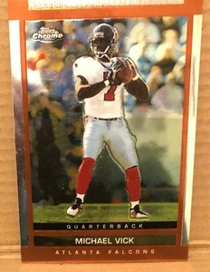 Michael Vick(Atlanta Falcons)2003 Topps Chrome Football Card - Picture 1 of 1