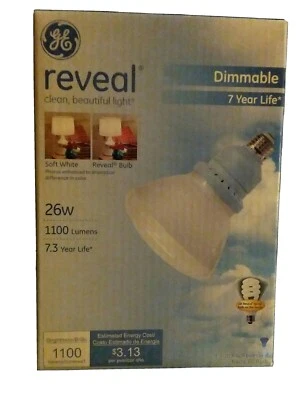  G.E. REVEAL R40 - 26W CFL Floodlight 1100 Lumens - Image 1 of 2