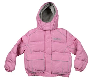 NHL Ottawa Senators Girl's Youth Winter Jacket, Pink - Picture 1 of 8