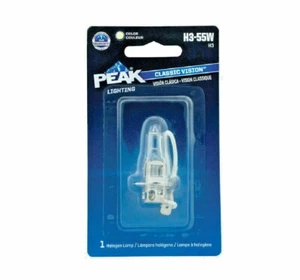 Bombilla halógena automotriz Peak Classic Vision H3-55W -12V/55W/4,6A - Imagen 1 de 1
