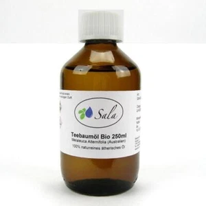 Sala Teebaumöl naturreines ätherisches Teebaum Öl BIO 250 ml Glasflasche - Bild 1 von 7
