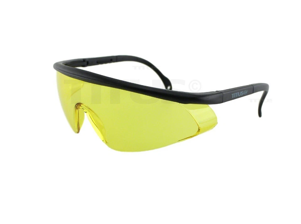 Gafas de seguridad Titus G4 clásicas envolventes tiro motocicleta protección ocular ANSI Z87 Foto 1 de 1