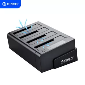ORICO 4 Bay External Hard Drive Docking Station USB 3.2 Gen 1 to SATA HDD SSD - Picture 1 of 22