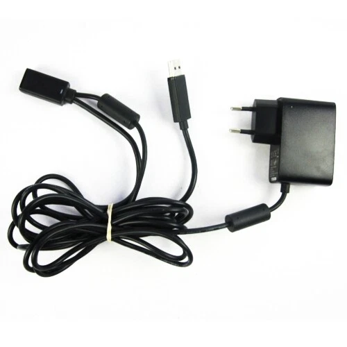 Original Xbox 360 USB-Kabel Kinect Sensor Netzteil / Adapter / Ladegerät in Schw - Bild 1 von 1