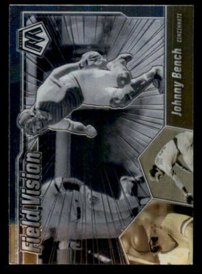 2021 Panini Mosaic Field Vision #8 Johnny Bench - Image 1 of 2