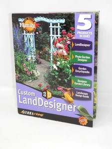 Sierra Home Custom 3D LandDesigner Software 2001 Landscaping Windows 98/2000 NOS - Picture 1 of 9