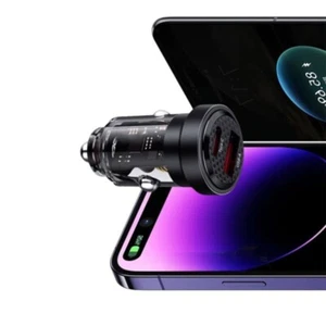 Advanced Car Transparent Connection Double Port High Speeded Charging Capability - Photo 1 sur 10