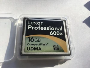 1pcs 16gb LEXAR Pro speed 600x Compactflash for CF DSLR NIKON CANON  cameras - Picture 1 of 2