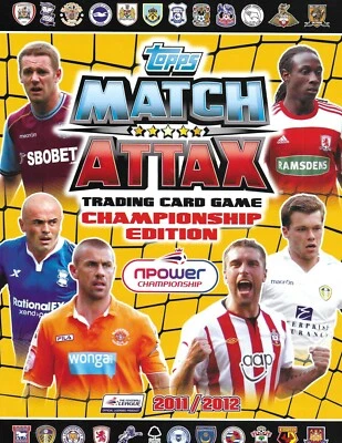 MATCH ATTAX  CHAMPIONSHIP 2011/2012 11/12  BASE / BASIC CARDS 1 TO 264 BY TOPPS  - Image 1 of 4
