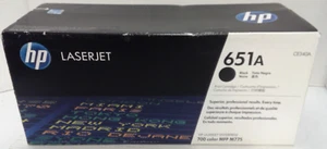 Versiegelte HP 651A BLK Laserjet Tonerkassette CE340A - Bild 1 von 9
