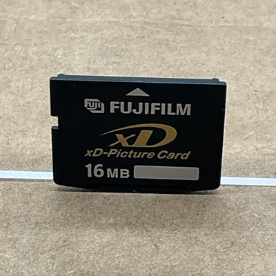 Fujifilm xD Picture Card 16MB MEGABYTE Camera Memory Card (Fits Olympus) - Image 1 of 3