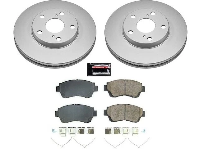 Kit de pastillas de freno delanteras y rotor para 98-03 Toyota Sienna VY78J9 Foto 1 de 1