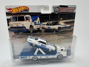 Hot Wheels Premium Team Transport 65 Ford Galaxie/Ford C-800 - 1:64 Diecast Car - Picture 1 of 6