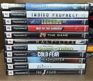 Playstation 2 Games Lot/Bundle - Uncommon, Complete (CIB), Registration Card Etc - Picture 1 of 23