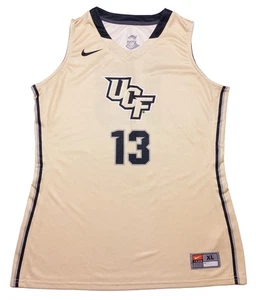 NIKE UCF Knights Basketball Jersey Game Worn Gold WBB XL - Picture 1 of 10
