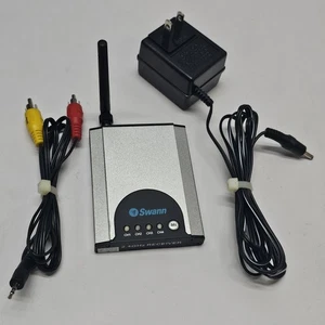 Swann 2.4Ghz Wireless Camera Receiver Night Hawk SW-P-WOC With AV & AC Adapters - Picture 1 of 4