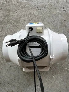 VENTS-US fan Air extractor Inline fan Ventilator Vents TT 150 mm IPX4 READ DESC - Picture 1 of 14