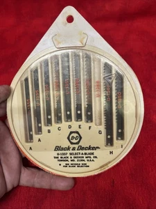 VINTAGE BLACK & DECKER U1337 SELECT-A-BLADE STICHSÄGE SORTIMENT (7a) - Bild 1 von 6