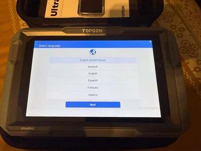 TOPDON ULTRADIAG Diagnostic Scanner - Image 1 of 3