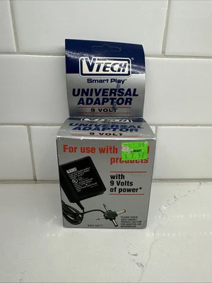 Adaptador de CA VTECH Universal 9V 300mA Fuente de Alimentación 80-0877 Juguete Transformador Nuevo Foto 1 de 4