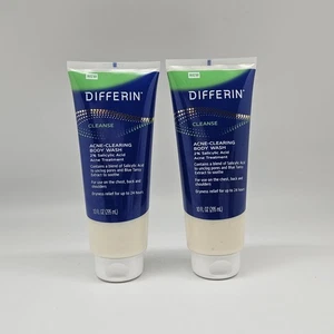 2 Stück Differentin Reinigung Akne Reinigung Duschgel 2 % Salicylsäure Behandlung 10 Oz. - Bild 1 von 2