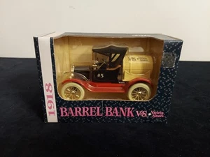 Ertl 1918 Ford Barrel Truck Bank W Key New V & S Advertising Die Cast 1:25 Scale - Picture 1 of 6