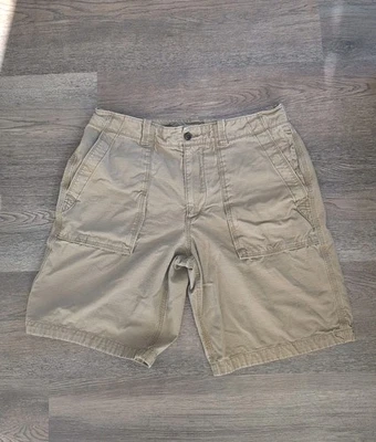 Pantalones Cortos Carga Eddie Bauer Ripstop Para Hombre Calce 34 Etiqueta 35 Bronceado Gorpcore Caminata al Aire Libre Foto 1 de 4