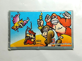(Game Item) Menko, Famicom, 52263, Donkey Kong Jr, 1982, Retro, Amada, Nintendo