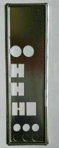 NEU I/O Shield für Biostar TP43D2-A7 & TA790XE3 Motherboard Backplate IO - Bild 1 von 1