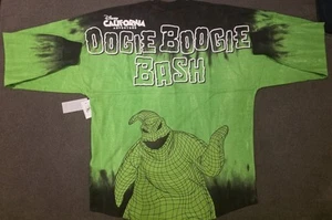 New 2024 Disney NBC Oogie Boogie Bash Green Spirit Jersey Shirt SMALL - Picture 1 of 3