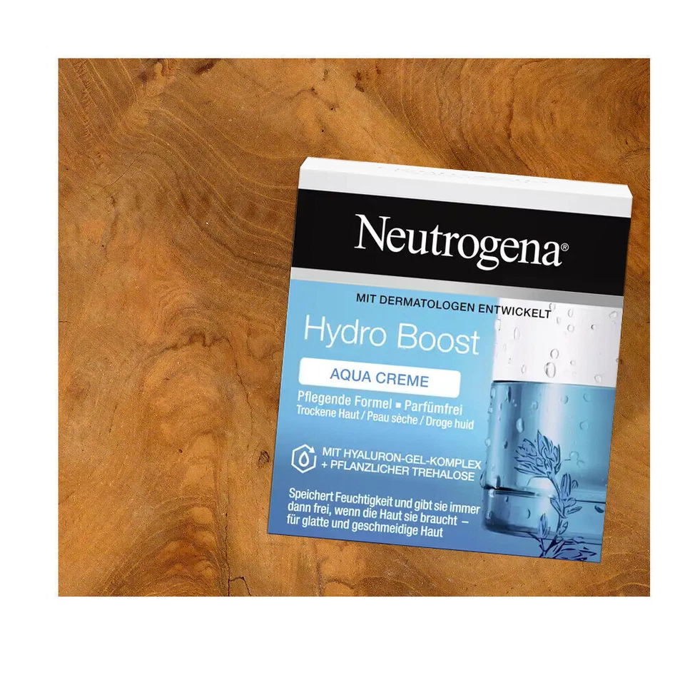 1x50ml Neutrogena Hydro Boost Creme Gel | Trockene Haut Parfümfrei - Bild 1 von 1