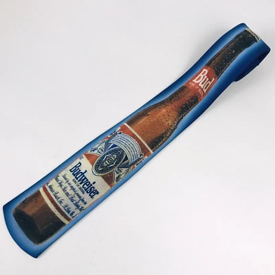 Corbata de botella vintage Ralph Marlin Budweiser 58" x 3,25" EE. UU. Novedad RARA EN BUEN ESTADO Foto 1 de 4