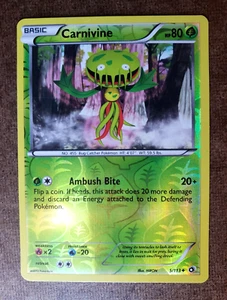 2013 POKEMON TCG CARNIVINE Legendary Treasures REVERSE HOLO! Uncommon! 48/113 NP - Picture 1 of 12